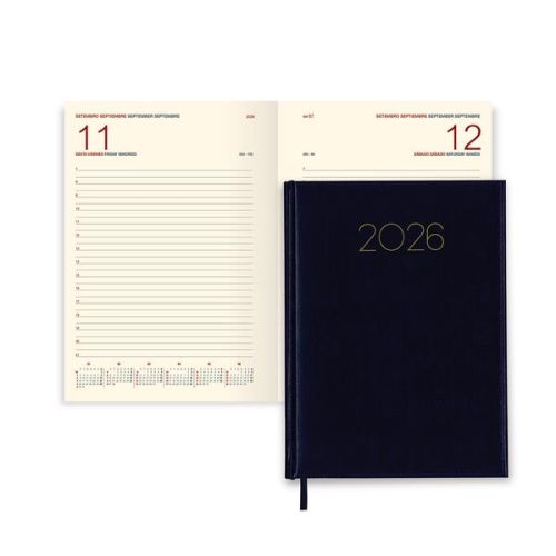 AGENDA CONDOR EXCEL FSC MIX A21 14X21 DIARIA AZUL 2026 , FIRMO , 90491 , 5601645861947